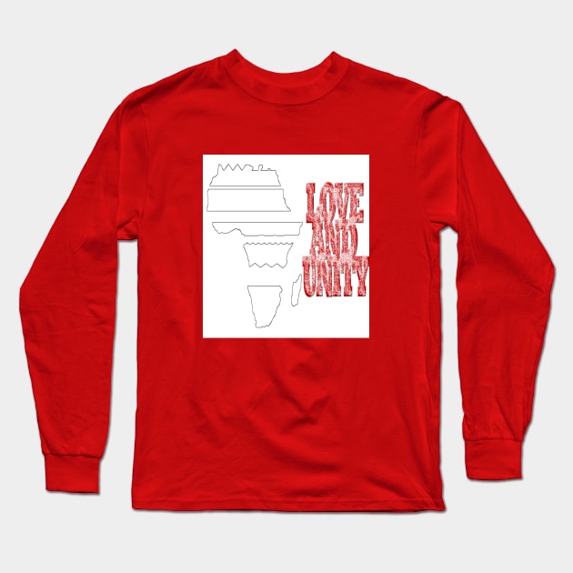 love and unity Long Sleeve T-Shirt by https://www.teepublic.com/designs/9017506/edit